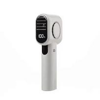 Quiet Mini Turbo Jet Bladeless Fan, 100-Speed Powerful Blower, 4000mAh, USB Portable Cooling Fan with LED Display