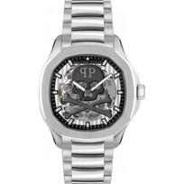 Philipp Plein PWRAA0223 42mm Automatic Watch 42mm sidabras