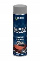 Bostik Super Color Auto Primer Spray Lakier Podkładowy Szary 500Ml