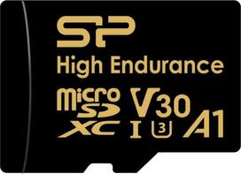 Silicon Power atminties kortelė Micro SDHC 32GB High Endurance + adapteris