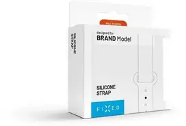 Fiksuotas silikoninis dirželis FIXED silikoninis dirželis Xiaomi Band 7 / Mi Band 6 / Mi Band 5 juodas