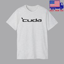 Cuda Barracuda Classic Men#039;s Grey Size S5XL Unisex T-Shirt S