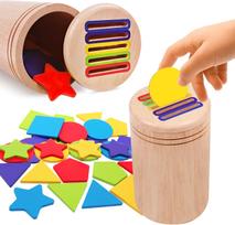 Montessori žaislai 3 metų vaikams, mediniai mokomieji monetų ir spalvų rūšiavimo žaislai, sensorinis atitikimo žaidimas berniukams, mergaitėms, dovanos