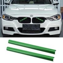 2 vnt. Priekinių grotelių apdailos juostelės Dangtelio rėmelio lipdukai BMW F10 E60 F30 F32 F20 F22 F06 F02 F25 F26 G20 1 2 3 4 5 6 7 serijoms balta