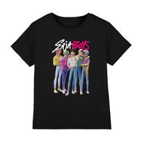 Kpop Demon Hunters Saja Boys Boy Band Kids T-Shirt Black XL