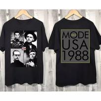 Depeche Mode USA Tour 1988 Concert Tshirt, Gift for fans All Size M