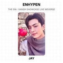 ENHYPEN THE SIN : VANISH SHOWCASE LIVE WEVERSE Official Photocard JAY