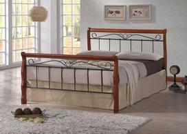 Homestyle4U Lova, 165x214x103 cm, juodai ruda