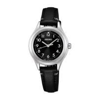 SEIKO SELECTION SSDY053 Pagamintas Japonijoje Laikrodis Saulės energija Radijo bangomis valdomas Safyro stiklas 2026 Pakelkite ateitį Riboto leidimo Odinis dirželis Juodas ciferblatas