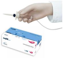 Zarys easyCare vienkartinės latekso pirštinės, be pudros (100vnt.) - S - 1pak.x100vnt.