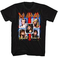 Def Leppard Ugly Hysteria Black Adult T-Shirt 4XL