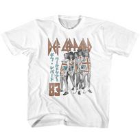 Def Leppard Def Lep '83 White Toddler T-Shirt M
