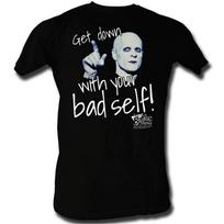 Bill and Ted Get Down Black Adult T-Shirt L