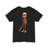 Tung Tung Sahur Print T-Shirt | Playful Offbeat Cotton Tee XL
