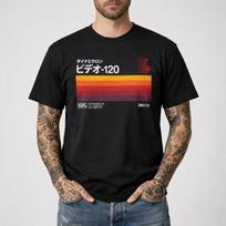 Retro VHS Japanese Vintage Graphic Tee | 90s Nostalgia Tee M