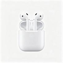 Apple AirPods 2 TWS Bluetooth ausinės Įmontuotas mikrofonas Jutiklinis valdymas Turtingas garsas Ilgas baterijos veikimo laikas Belaidės ausinės skirtos iOS Android balta