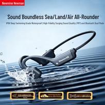 Newmine BC-F3 Pro Open-Ear Bone Conduction Sports Headphones juoda spalva