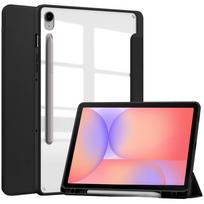 Tablet Case For Galaxy Tab S10 Lite /S10FE/S9FE/S9 X400 Transparent Acrylic Pen Slot For Tab S10 Lite juoda