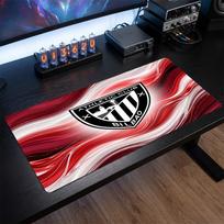 Athletic Bilbao Football Print Large Mouse Pad, Anti-Slip Extended Gaming Desk Mat for Office Home 30cmx60cm（11.8x23.6inch）