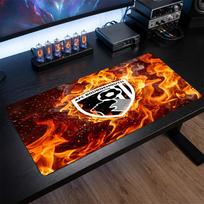 Bournemouth Football Print Large Mouse Pad, Anti-Slip Extended Gaming Desk Mat for Office Home 30cmx60cm（11.8x23.6inch）