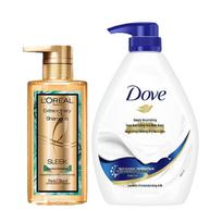 L'Oréal Elseve Smooth & Hydrating Hair & Body Wash Set