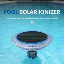 SR007 Portable Solar Pool Ionizer with Dynamic LED Water Ripple Effect Easy Operation for Above Ground Pool balta