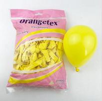 200pcs/pack 5 Inch Latex Helium Balloons for Birthday Decoration geltona