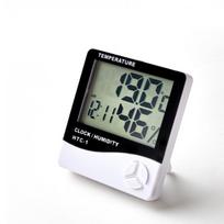 Home Indoor Digital Thermometer Monitor Thermo-Hygrometer Temperature Thermometers With for Balcony Green Plants (White,± 2 ° C / ± 2%&-50℃~110℃) balta