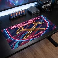 West Ham United Football Print Large Mouse Pad, Anti-Slip Extended Gaming Desk Mat for Office Home 30cmx60cm（11.8x23.6inch）