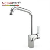 MCBKRPDIO New Design Low Lead Brass Plating Kitchen Faucet 5 Years Warranty (Clear,Chrome)