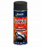 Bostik Lakier Żaroodporny Spray Do Pieca Tłumika Antracyt 800°C 400Ml