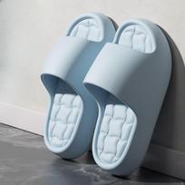 Outerwear Shoes, Home Shoes, Indoor Anti-slip and Anti-odor Sandals and Slippers Fits 35-36 mėlyna