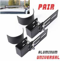 2 x Car Roof LED Light Bar Bracket Race Bull Bar Mount Holder Bumper Accessories