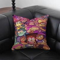 OK Ko Let's Be Heroes Animated Series Pillow Case Sofa Cushion Cover Room Home Decoration 16x16Inch