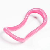 Yoga Stretch Circle Home Women Pilates Fitness Ring Back Training Portable Exercise Aid Shoulder Opening Resistance Support Tool rožinė