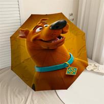 1PC Warner scooby-doo sd Automatic Open/Close Umbrella with Windproof, 52-Rib Sturdy Canopy, Durable Ribs1269A