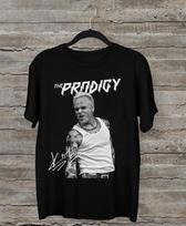 NAUJAS Keith Flint The Prodigy Signature Juodas Visų Dydžių Marškinėlis HE1562 Unisex T-shirt - Vyriškas Vasarinis Medvilninis Grafinis Marškinėlis S įvairiaspalvis