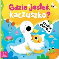 Aksjomat Interaktyvi knygelė „Atverk langelį! Kur esi, ančiukas?“