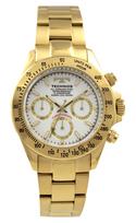 TECHNOS Chronograph 10 ATM Water T4C01GW [TECHNOS] Watch, Resistant, balta