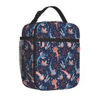 Axolotl Lunch Box Reusable Insulated Lunch Bag Thermal Cooler Tote for Boys Girls Teen School Men Women Picnic Travel Hiking