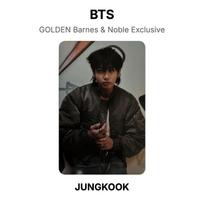 BTS JUNGKOOK GOLDEN Barnes & Noble Exclusive Official Photocard JUNGKOOK