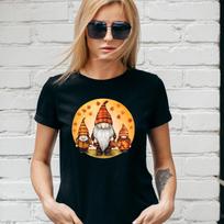 GNOME AUTUMN, FALL T-Shirt, Thanksgiving Pumpkin Spice , Unisex and Lady Fit S