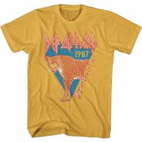Def Leppard Half Leopard Ginger Adult T-Shirt M