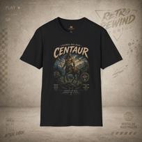 Centaur Mythic Illustration T-Shirt | Legends Are Real, Fantasy Creature Tee XL