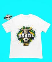 Brazil 2026 Soccer Cup Shirt, Soccer World Tournament T-Shirt, International Game Day Tees, Football, Sport Fan Gift 3XL