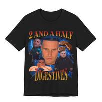 2 And A Half Digestives Meme Shirt, GYM Skin Meme T-Shirt, Viral TikTok Meme Tee, Funny Internet Meme Shirt, UK Meme Shirt Gift M