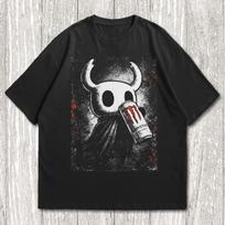 Hollow Knight Silksong Shirt - Hollow Knight T-Shirt, Video Game T-Shirt, Gaming Tee, Gamer Streetwear Apparel 4XL gray