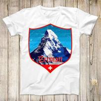 Zermatt Mountain Switzerland Ski Snowboard King Top Tee Best Seller Birthday Gift Men Women Unisex T-Shirt 3282 4XL blue