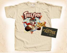 SALE Tele Spin T-Shirt Vintage Natural color Men's T-Shirt DTG Digital Print SIZES xl 3XL