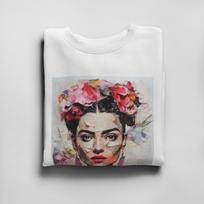 Frida Kahlo Art T-Shirt: Painter Portrait, Unisex Pop Art Tee S
